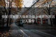 惊呆!觅圈官方版新功能上线背后原因让人震惊