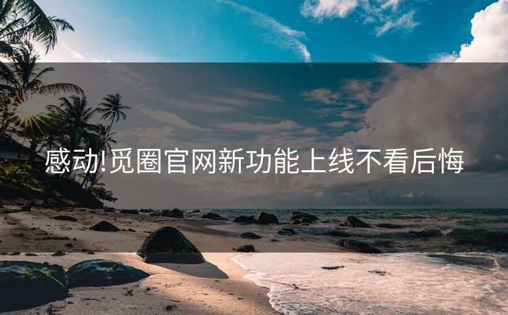 感动!觅圈官网新功能上线不看后悔